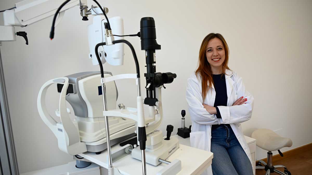 Amaia Villena Razquin, delegada del colegio en León. | SAÚL ARÉN Amaia Villena Razquin, delegada del colegio en León. | SAÚL ARÉN