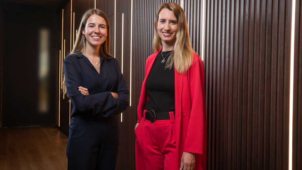 Raquel Polgrabia y Erika Escolar de Capital Energy Quantum. | L.N.C.