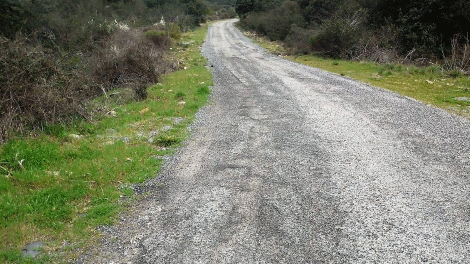 Estado de la carretera de Yeres.