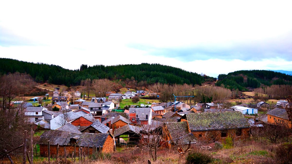 Panorámica del pueblo de Sancedo, donde se realizará el evento por primera vez.