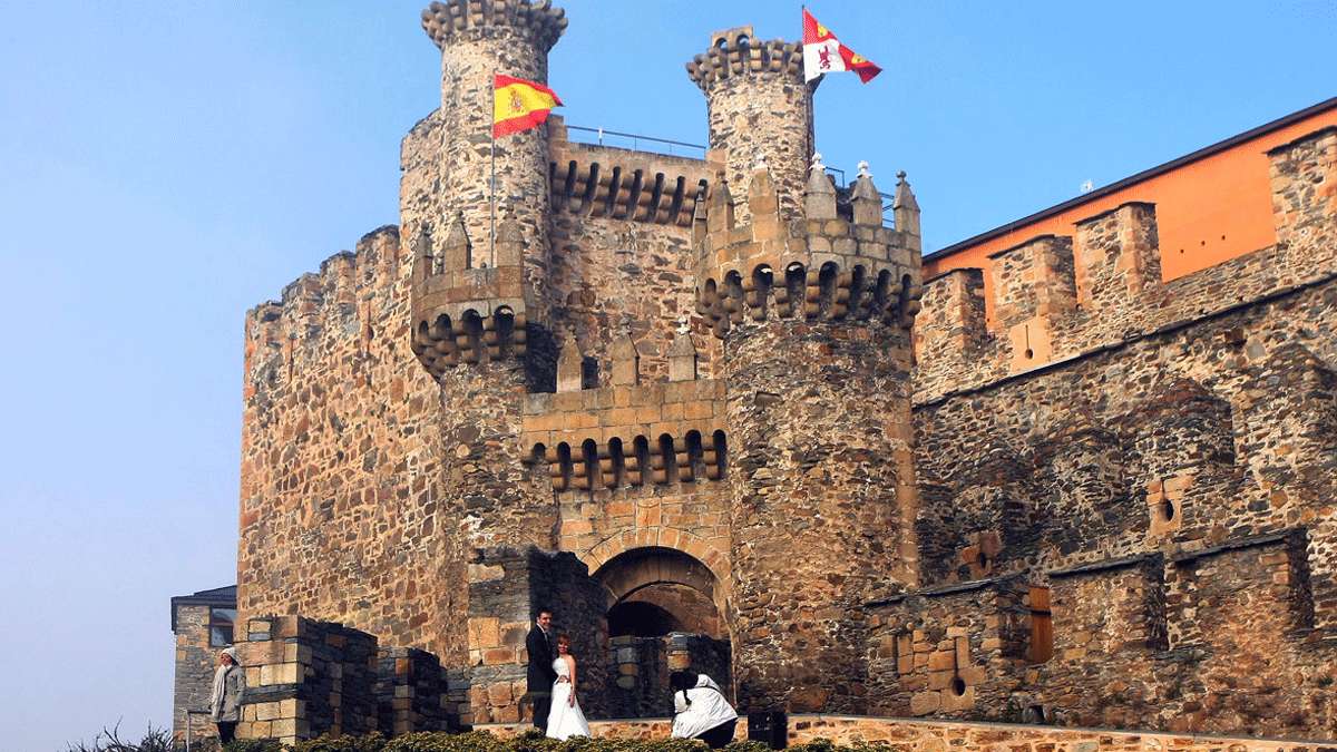 Castillo de los Templarios de Ponferrada.