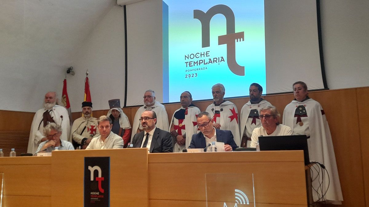 Presentación de los actos de la Noche Templaria. | MAR IGLESIAS