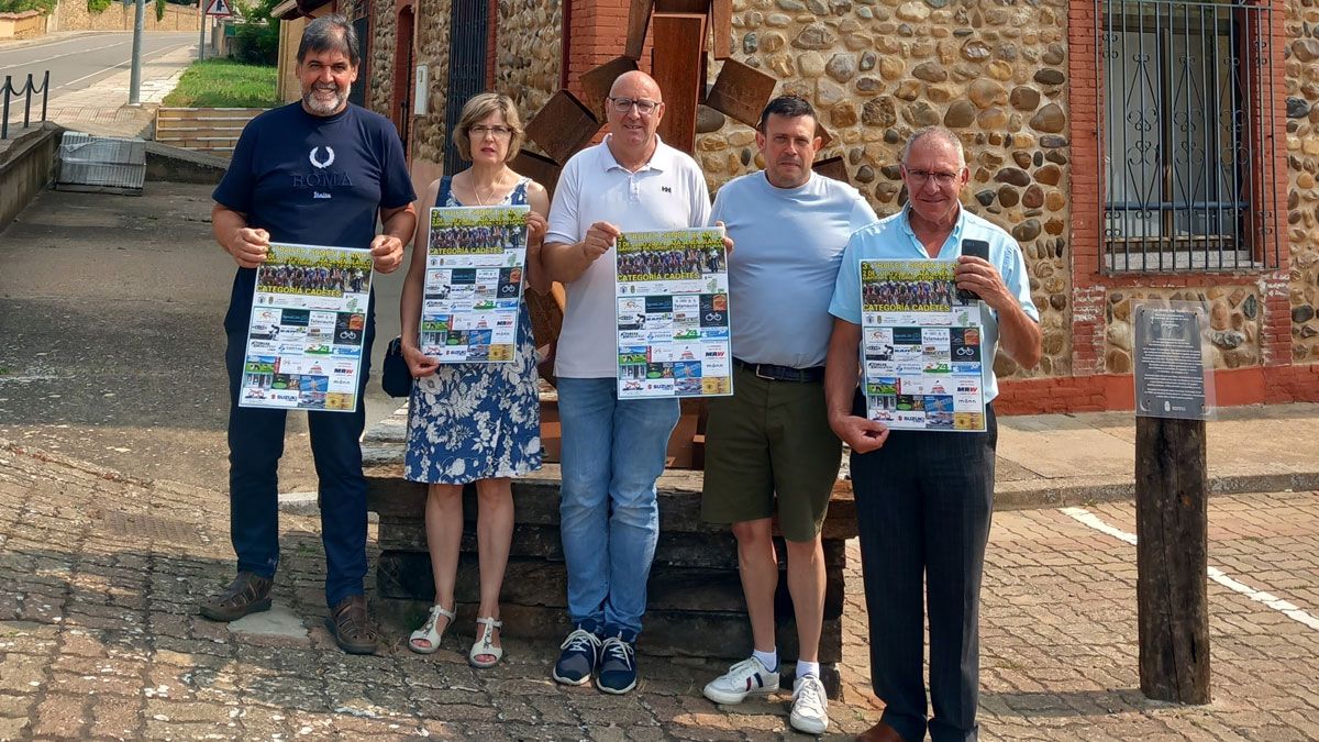 Imagen del acto de presentación del Trofeo Ciclista Senén Blanco | AYTO DE GARRAFE DE TORÍO