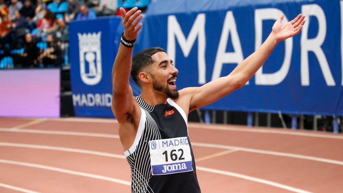 Saúl Ordoñez durante una competición este año en Madrid : LNC