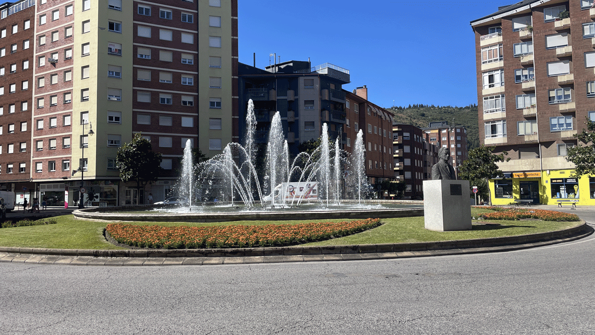 Glorieta de Luis del Olmo. | Javier Fernández