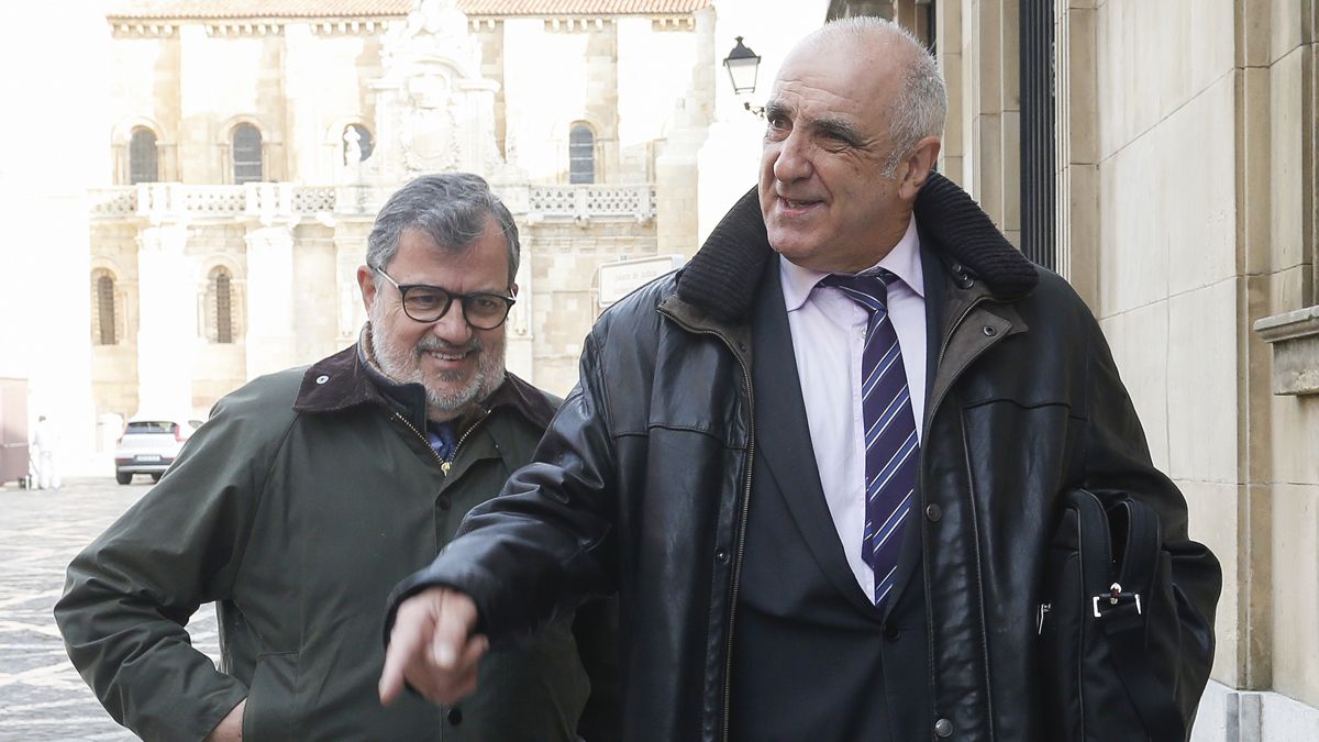 El empresario minero Victorino Alonso acude a una de las sesiones del juicio. | CAMPILLO (ICAL)