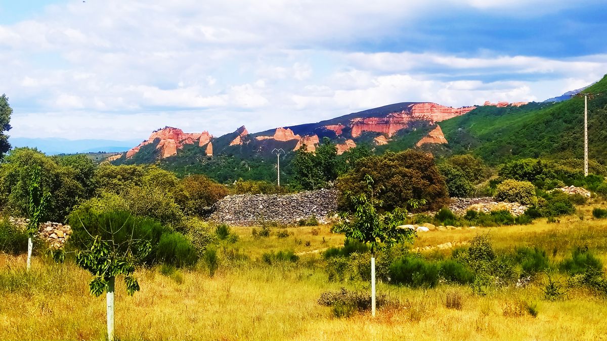 Imagen del paisaje de Las Médulas | Casa del Parque de Las Médulas.