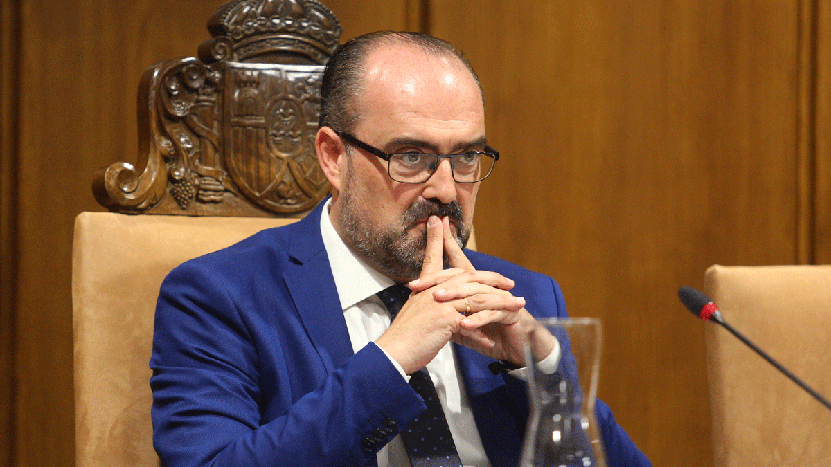 Marco Morala durante el pleno de organización. | César Sánchez (Ical).