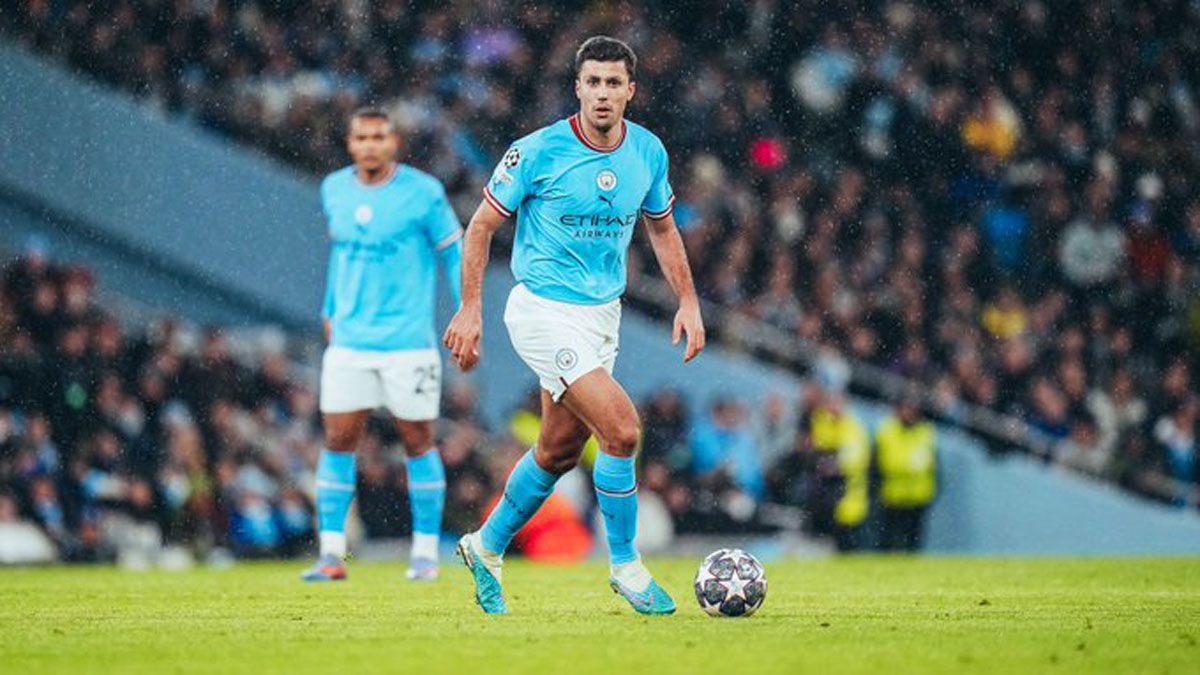 Rodrigo Hernández, el jugador más en forma del campeón de Europa en la recta final de la Champions | TWITTER CITY