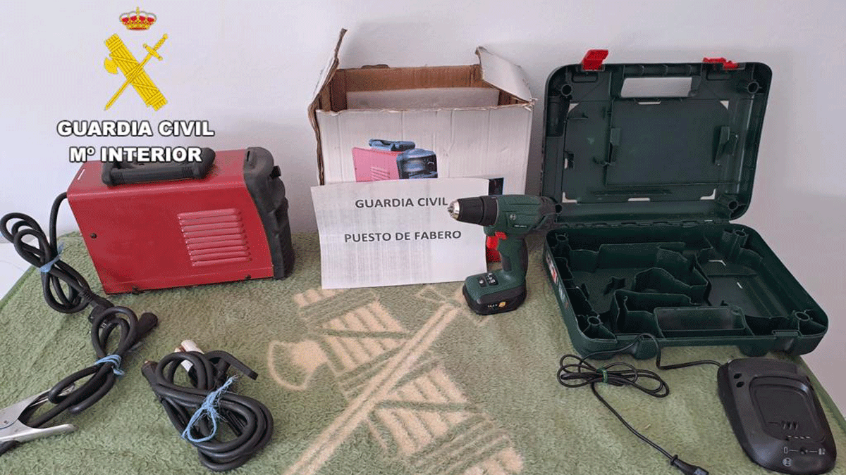 Objetos recuperados en la operación de detención. | Guardia Civil