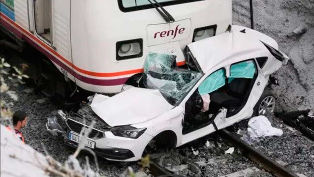 Perdieron la vida dos jóvenes leoneses al ser arrollados por el tren. | EP