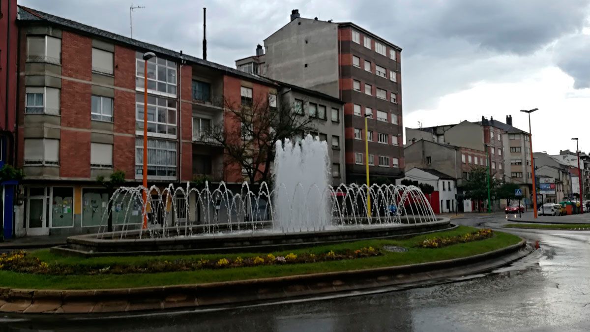 Barrio de Flores del Sil en Ponferrada.