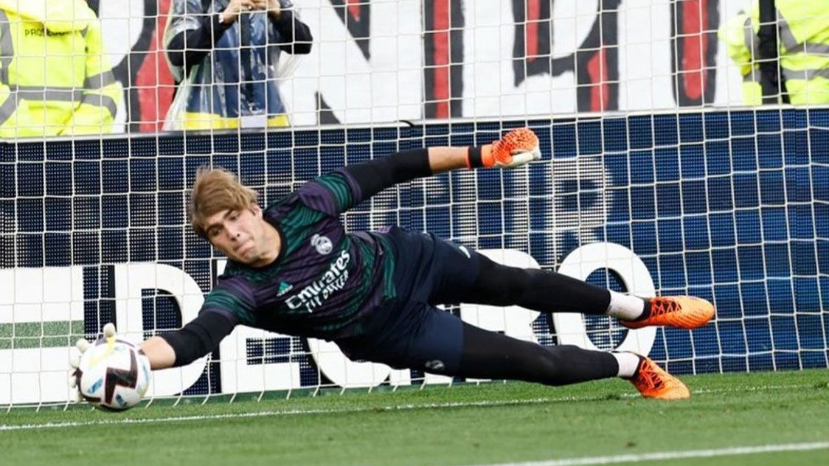 Fran González en el Sánchez Pijuán con el Real Madrid | INSTAGRAM DE FRAN