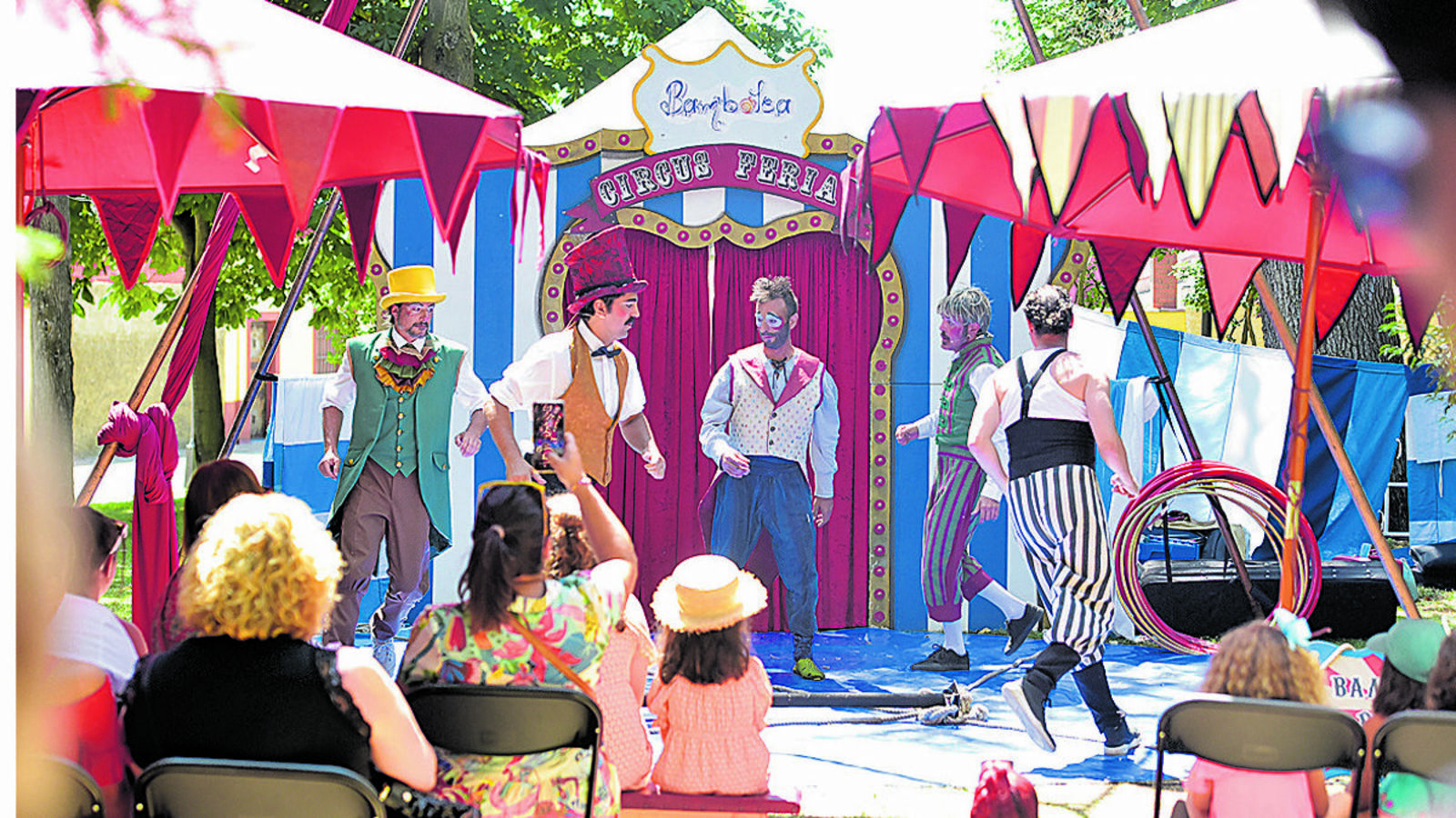 Los clowns vuelven a instalarse este fin de semana en el Jardín de los Patos de Valencia de Don Juan.