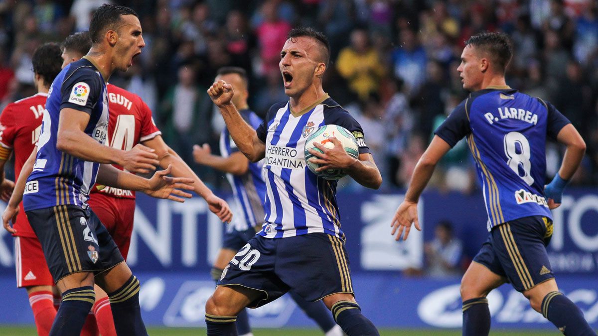 Imagen de Pablo Valcarce durante su estancia en la Deportiva | LNC