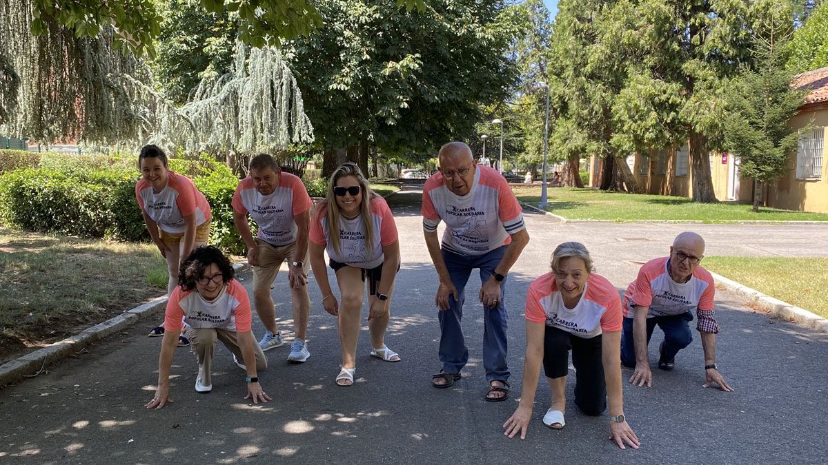 Imagen de la presentación de la carrera solidaria | ALZHEIMER LEÓN