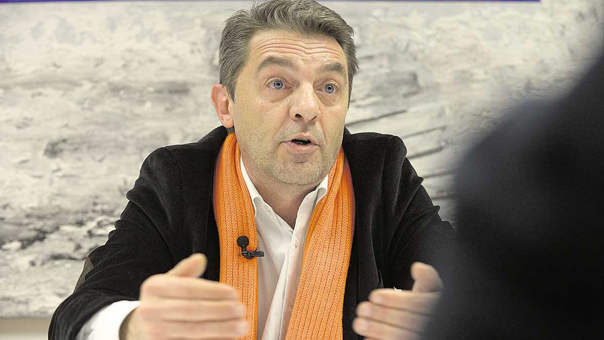 Enrique Bueno, número 1 de Ciudadanos por la provincia de León. | L.N.C.