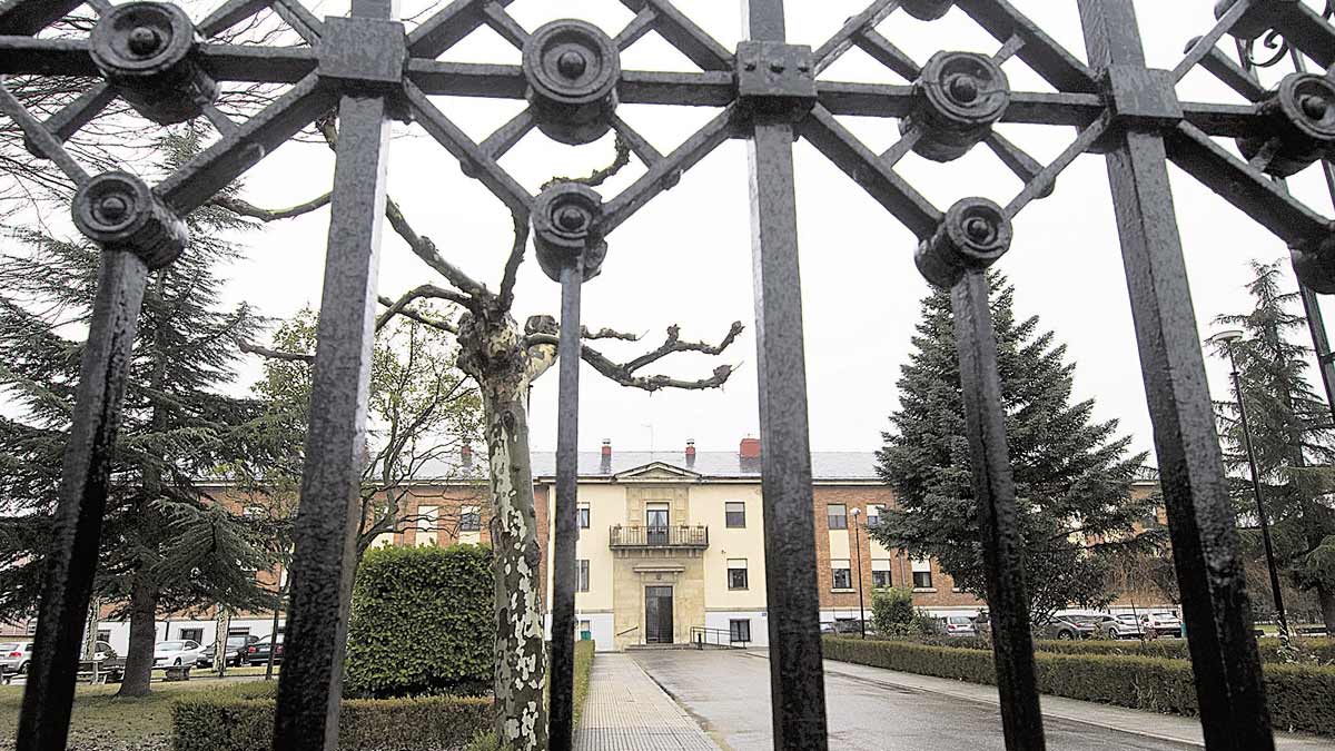 La residencia de mayores Santa Luisa, dependiente de la Diputación de León.