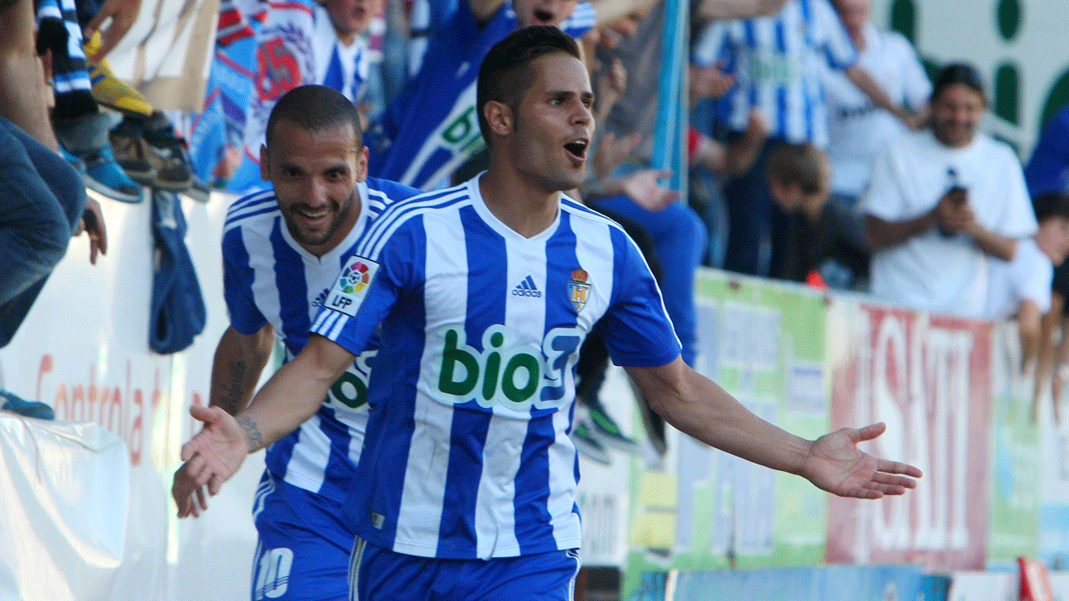 Imagen de archivo de Acorán, autor del tanto ante el Alcorcón | CÉSAR SÁNCHEZ