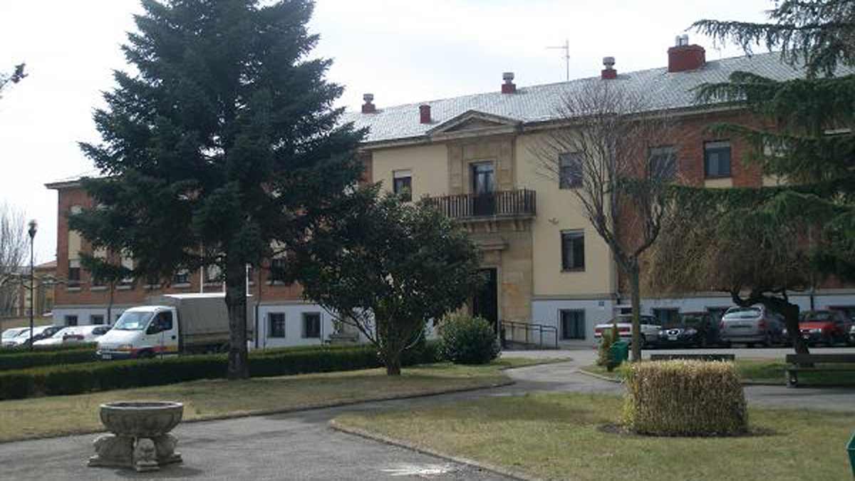 La residencia de mayores Santa Luisa, dependiente de la Diputación de León.