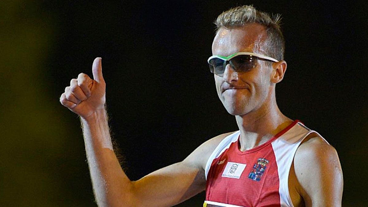 Sergio Sánchez en el Nacional de Alcobendas. | L.N.C.