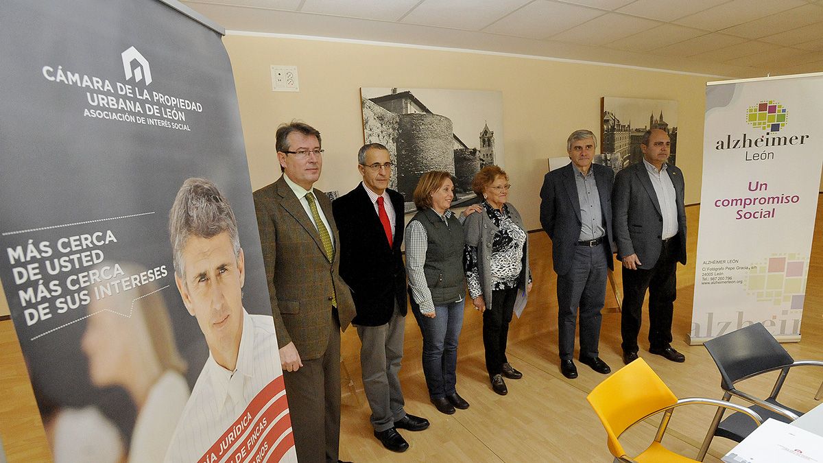 Miguel Ángel Sánchez, Jesús Nieto, Aurora Baza, Mercedes García, Alfredo Díez y Vicente Carbajal. | DANIEL MARTÍN