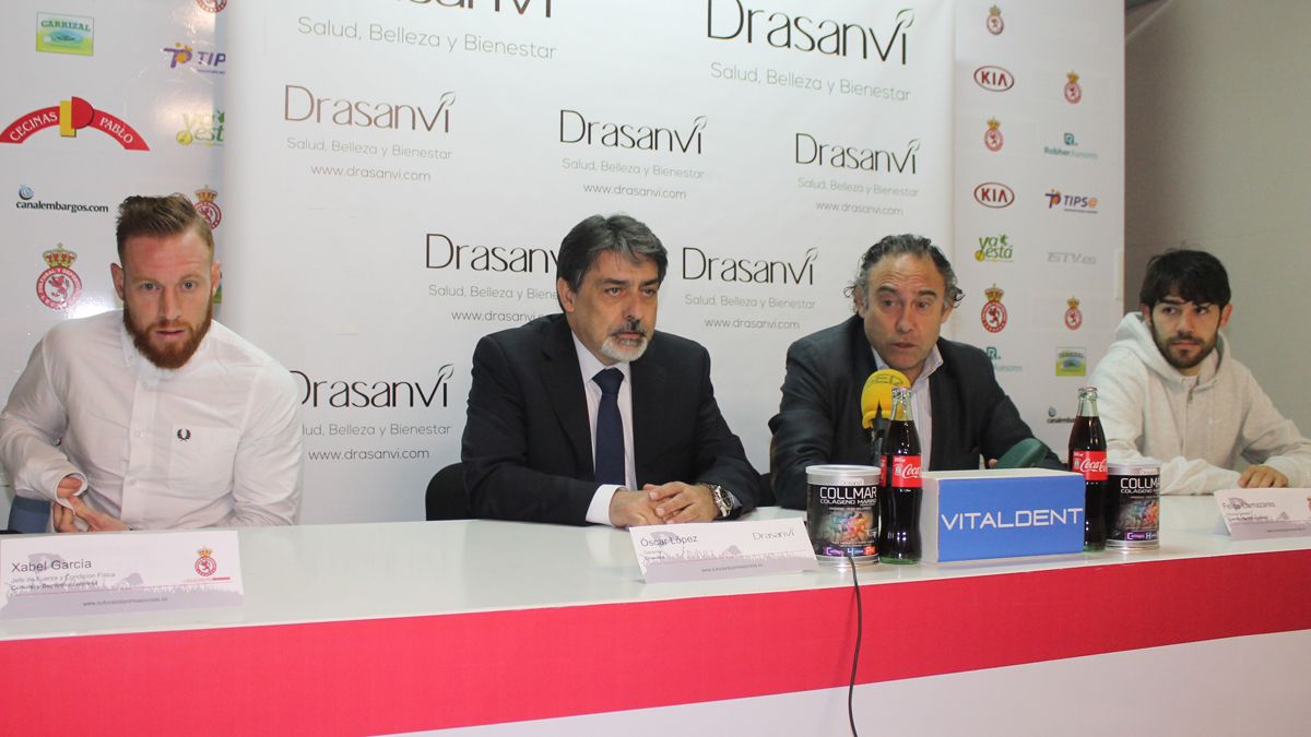 La Cultural y Drasanvi presentaron ayer un nuevo acuerdo de colaboración. | L. N. C.