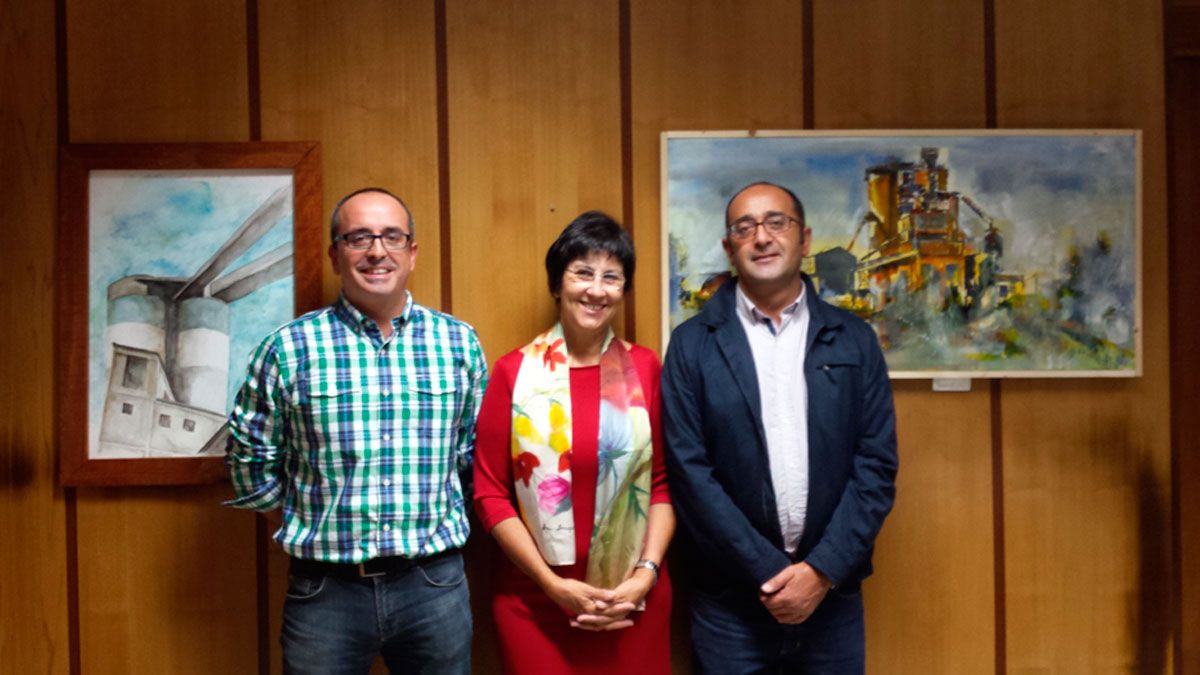 Jaime Santoalla, izquierda, con la presidenta del IEB, Mar Palacio, con quien ya ha colaborado.