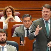 El presidente de la Junta de Castilla y León, Alfonso Fernández Mañueco. | M. CHACÓN (ICAL)