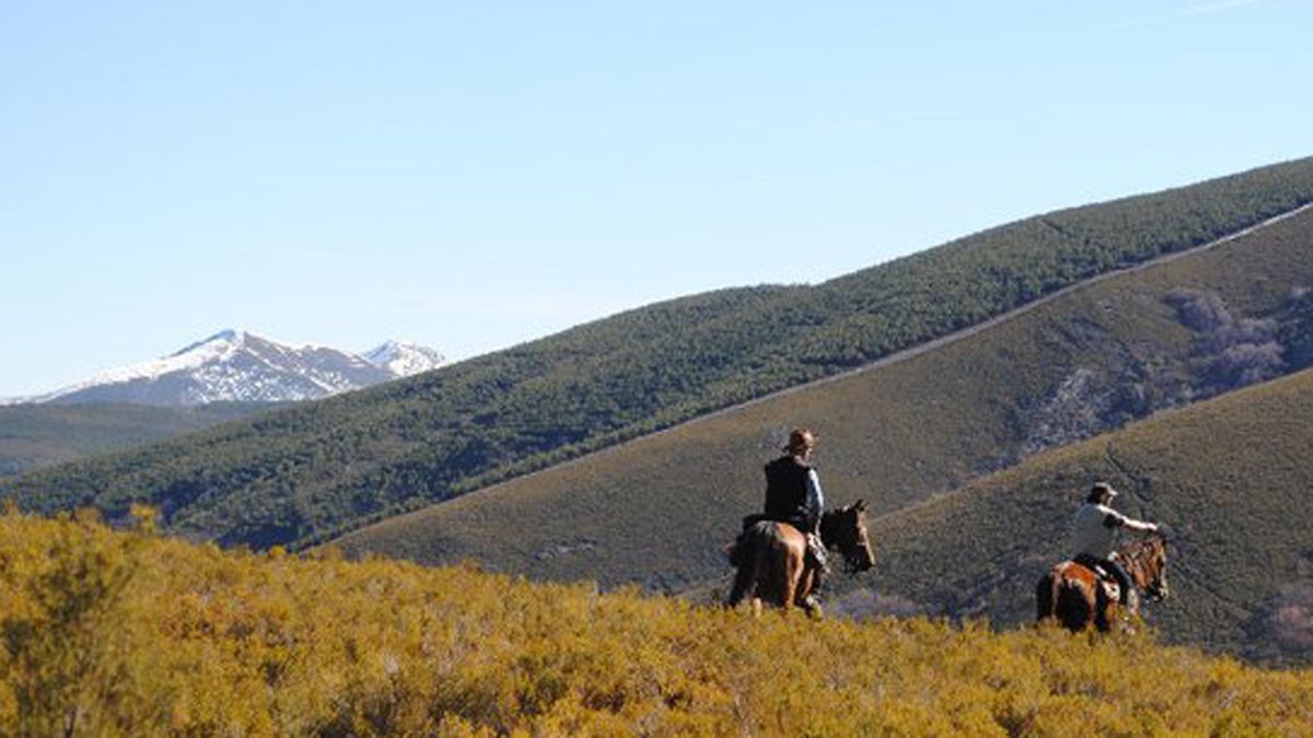Imagen de las montañas de la comarca de Alto Sil. | L.N.C. Imagen de las montañas de la comarca de Alto Sil. | L.N.C.