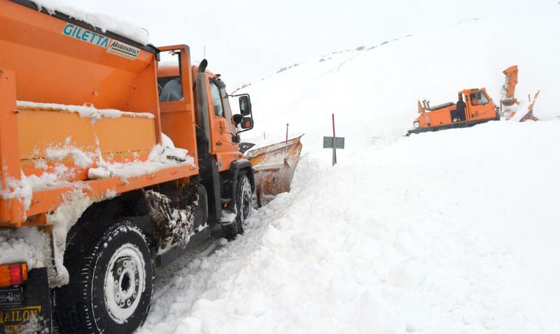 Gran nevada en la provincia de León. | MAURICIO PEÑA