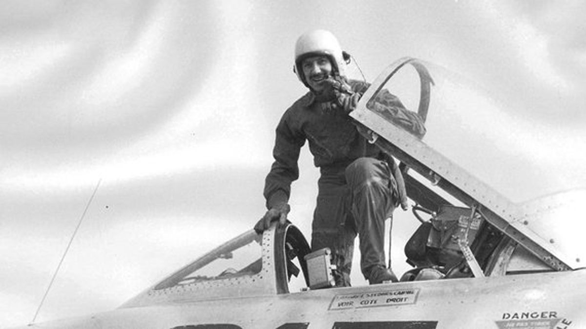 El comandante Demetrio Zorita Alonso, militar berciano que en 1954 desafió a las leyes de la física . | Ical