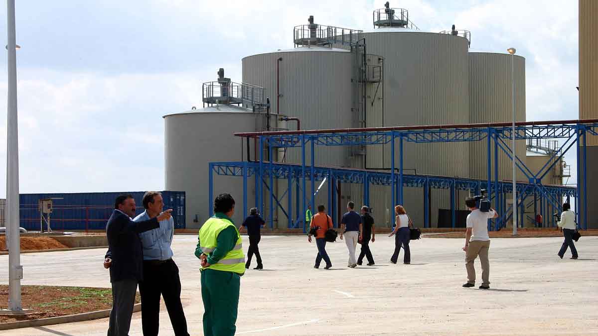 Instalaciones de la planta de reciclaje de San Román de la Vega. | ICAL