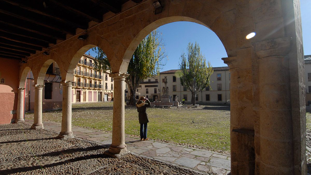 La Plaza del Grano, en una imagen de archivo. | MAURICIO PEÑA