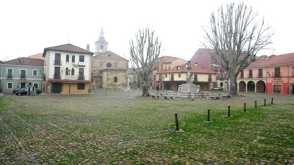 Imagen de la Plaza del Grano. | ICAL