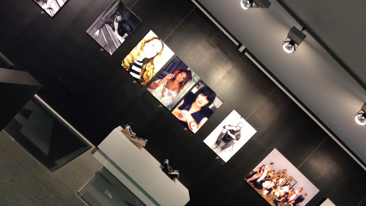 La exposición sobre Bernardo Doral, el 'fotógrafo de las estrellas', realizada en 2015. | L.N.C.