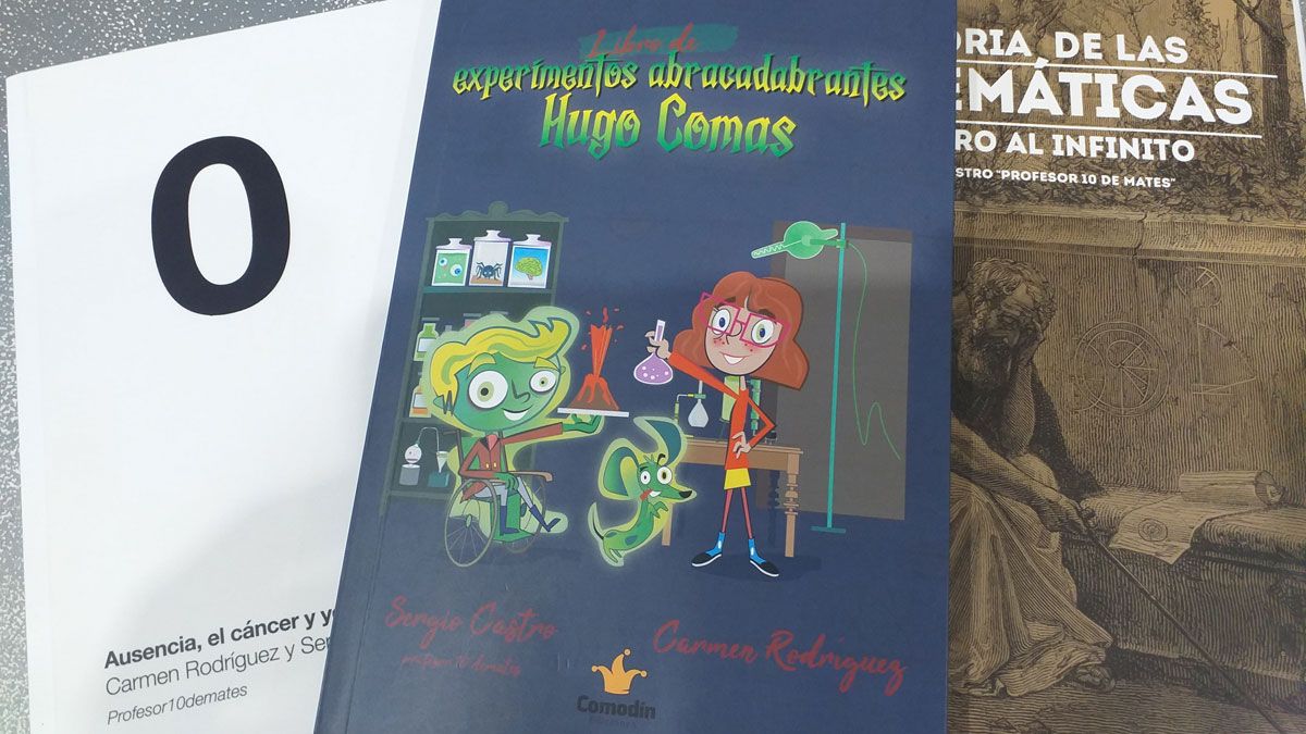 Carmen y Sergio son los autores de este nuevo libro.