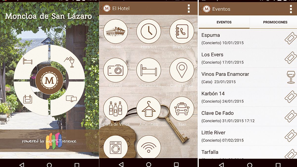 Imagen de la app de La Moncloa de Cacabelos, que puede estar disponible en cualquier móvil en tan sólo 30 segundos. | L. N. C.