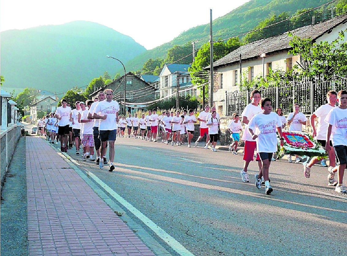 Marcha a Carrasconte en una edición anterior. | L.N.C.