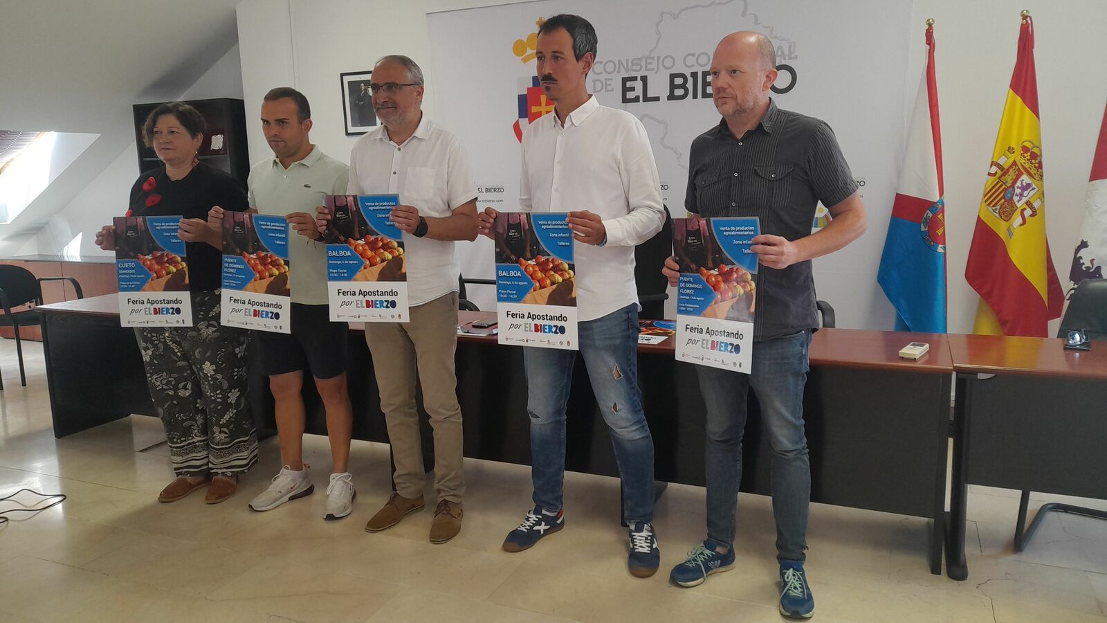 Presentación de las Ferias Apostando por El Bierzo Naturalmente. | MAR IGLESIAS