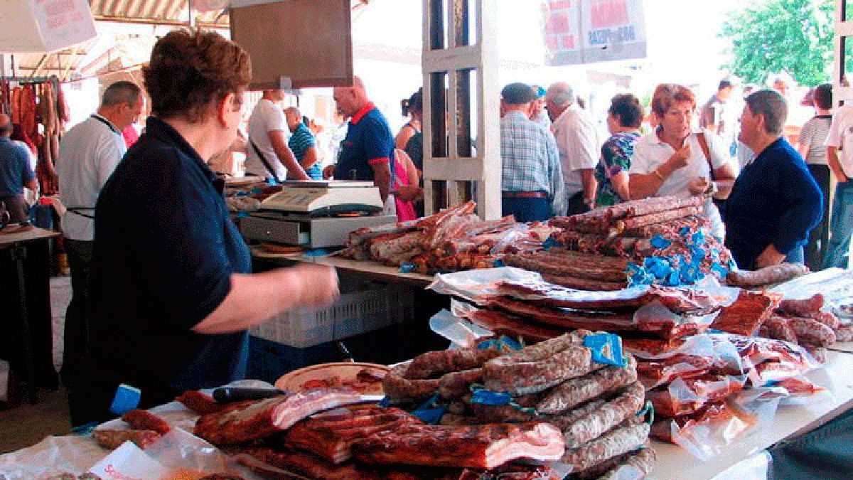 La Feria del Espino en una de las ediciones anteriores. La Feria del Espino en una de las ediciones anteriores.