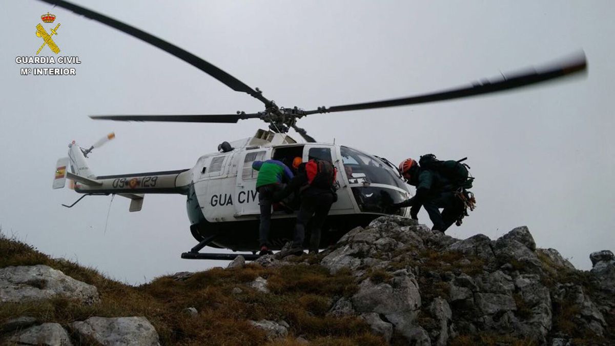 Helicóptero de la Guardia Civil