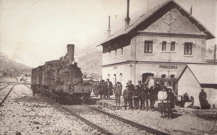 Estación de FF.CC. de Puigcerdà  (1924).