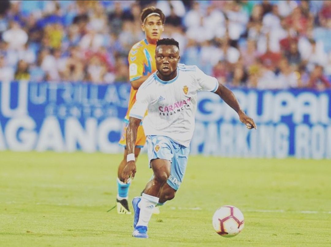 James Igbekeme en su paso por el Zaragoza | IGBEKEME