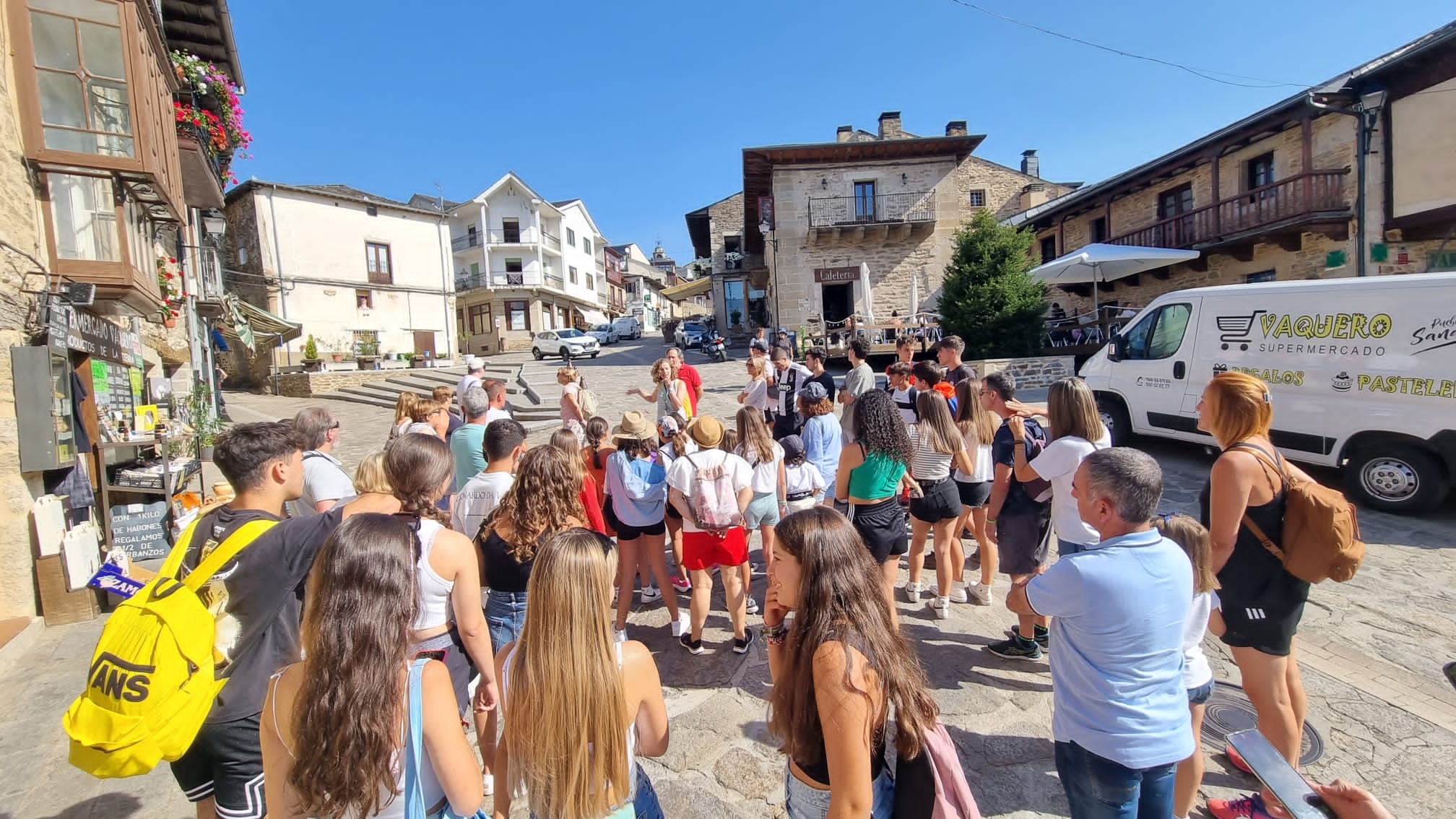 Participantes de las actividades en Matanza de los Oteros. | L.N.C.