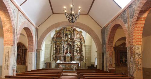 Interior de la iglesia de Santa Eulalia en Villacintor. | L.N.C.