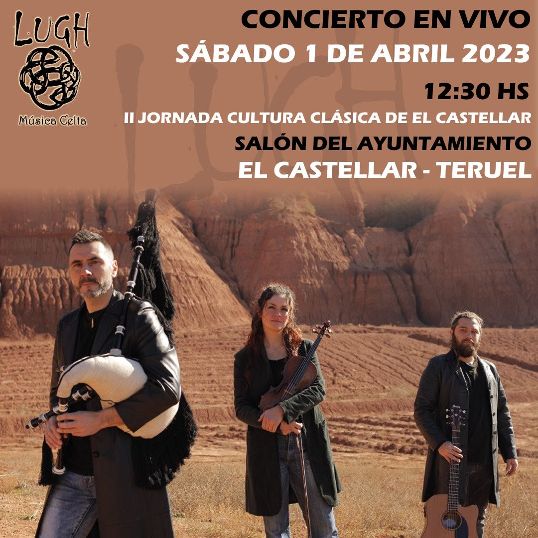 La banda de música celta natural de Teruel, Lugh. | FACEBOOK DEL GRUPO