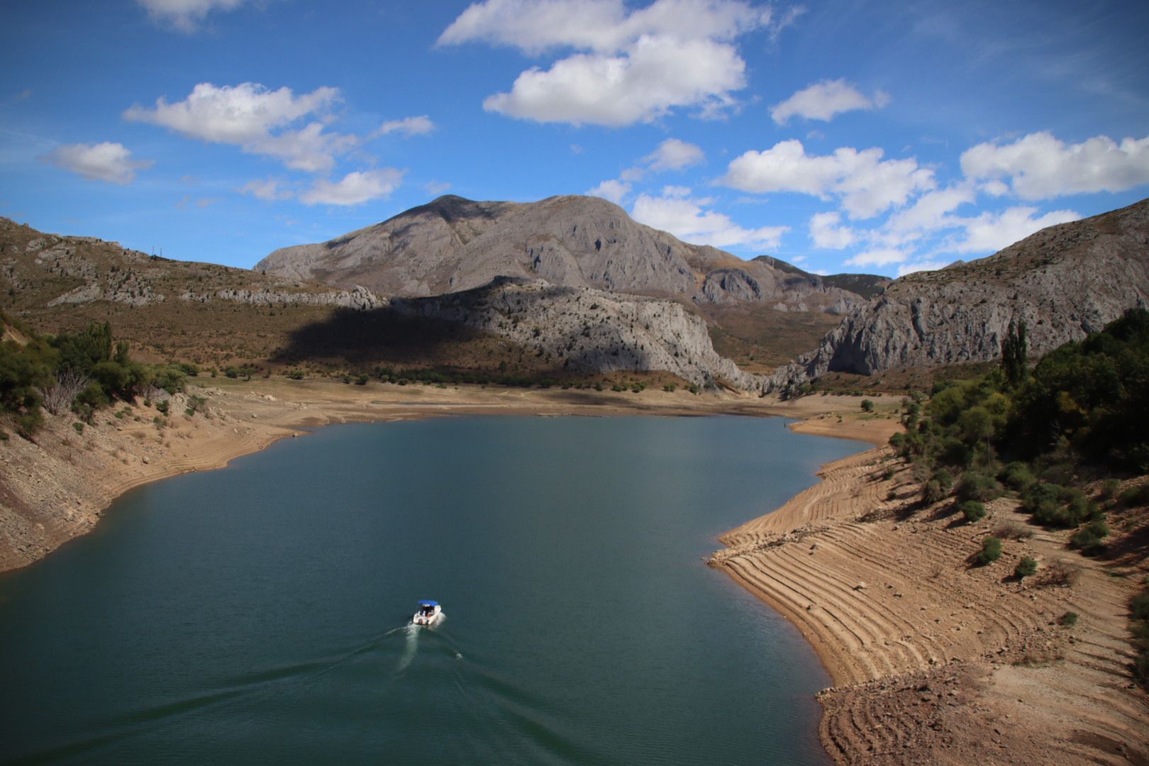 Así se encontraba este sábado el embalse. | ICAL