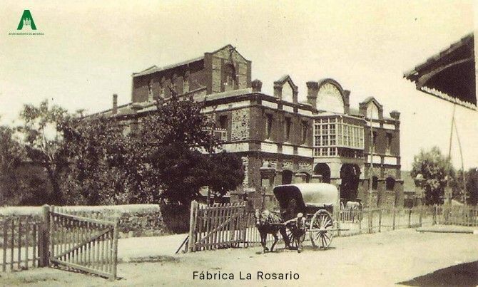 Industria harinera La Rosario (1931). Sita en la carretera de San Román de la Vega.
