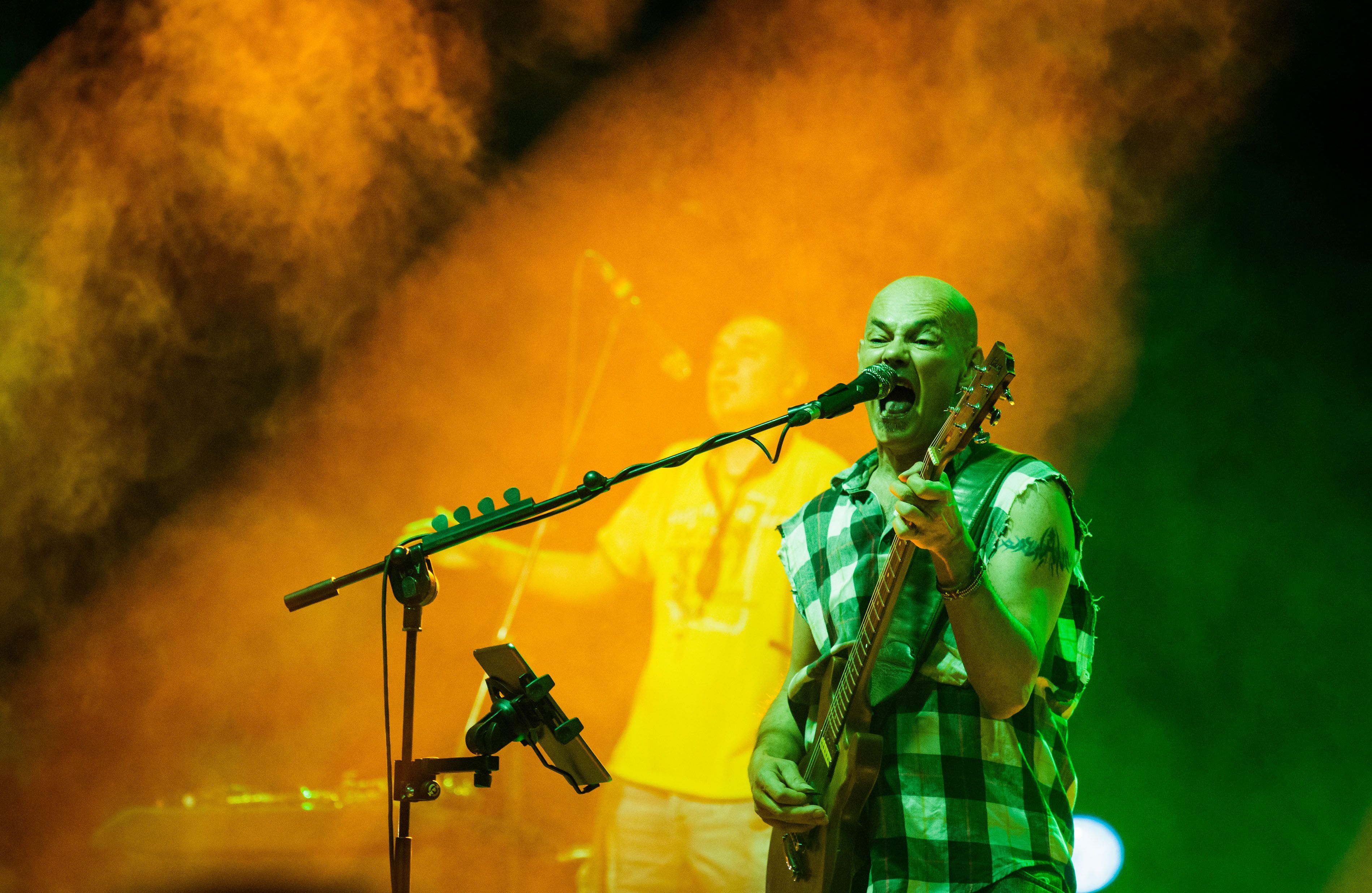 La banda vallisoletana Celtas Cortos durante un concierto en Ciudad Rodrigo. | ICAL